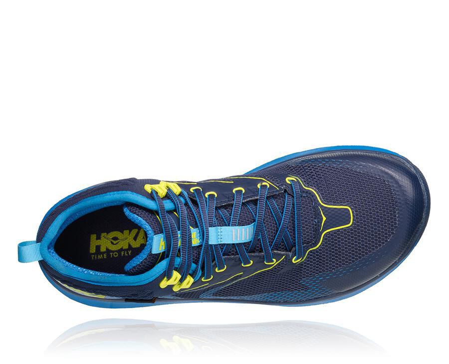 Hoka One One Toa Gore-Tex Vandringsskor Herr - Marinblå - QVIXP-3612